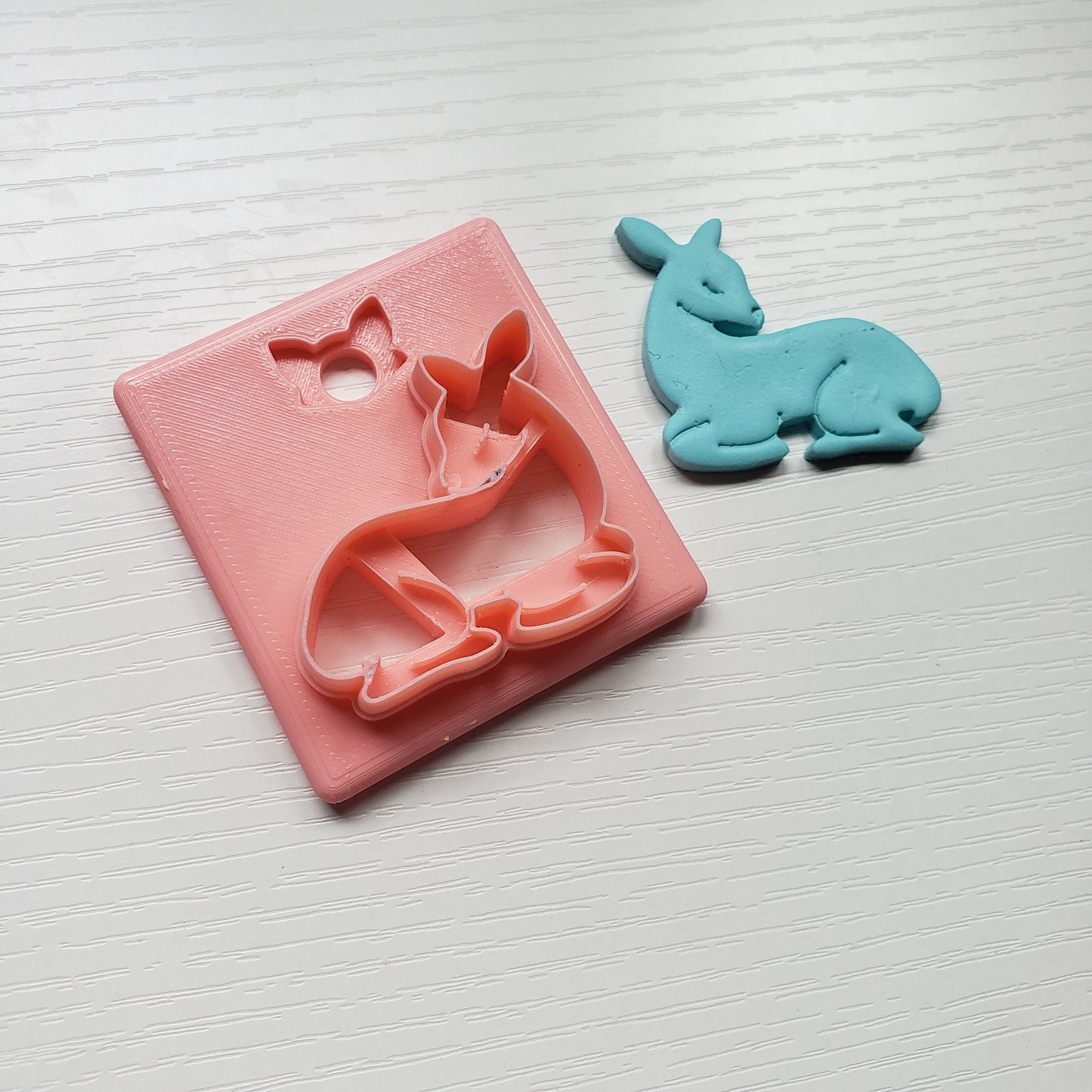 Deer Digital STL Polymer Clay Earring Cutter File