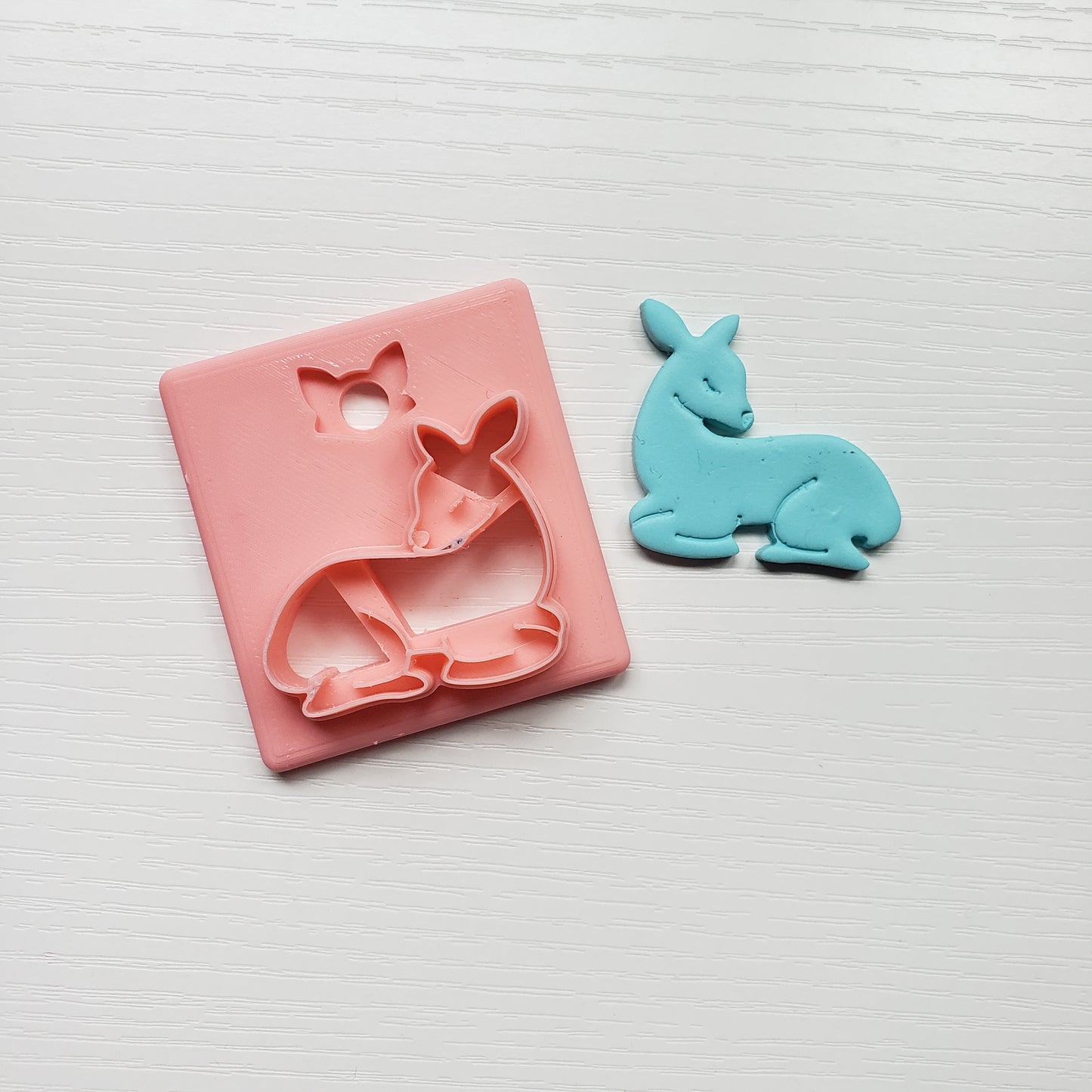 Deer Digital STL Polymer Clay Earring Cutter File