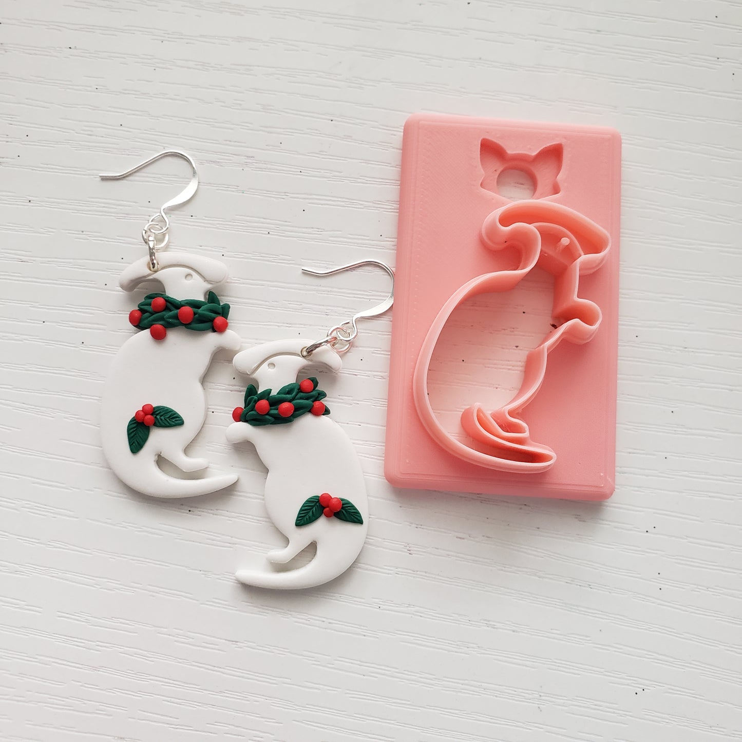 Large Parasaurolophus Digital STL Polymer Clay Earring Cutter File