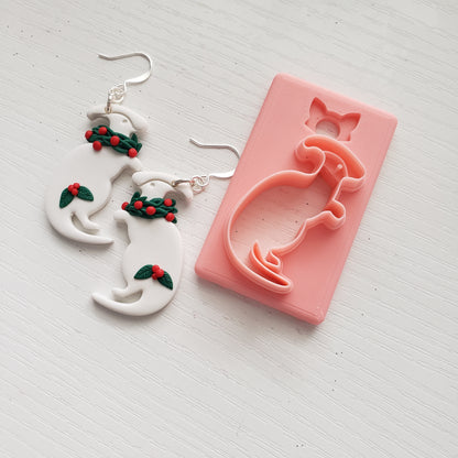 Large Parasaurolophus Digital STL Polymer Clay Earring Cutter File