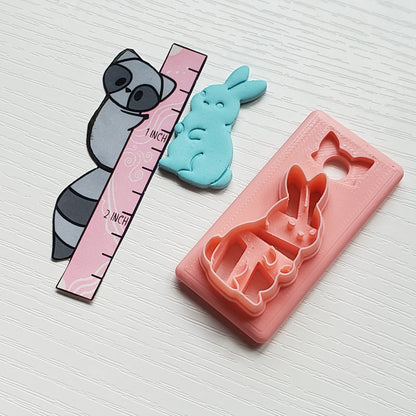 Rabbit Digital STL Polymer Clay Earring Cutter File