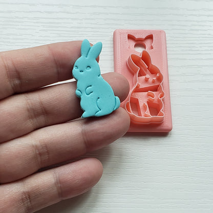 Rabbit Digital STL Polymer Clay Earring Cutter File