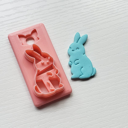 Rabbit Digital STL Polymer Clay Earring Cutter File