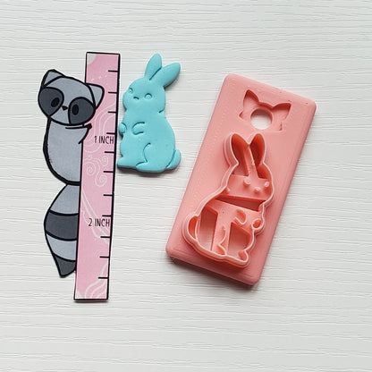 Rabbit Digital STL Polymer Clay Earring Cutter File